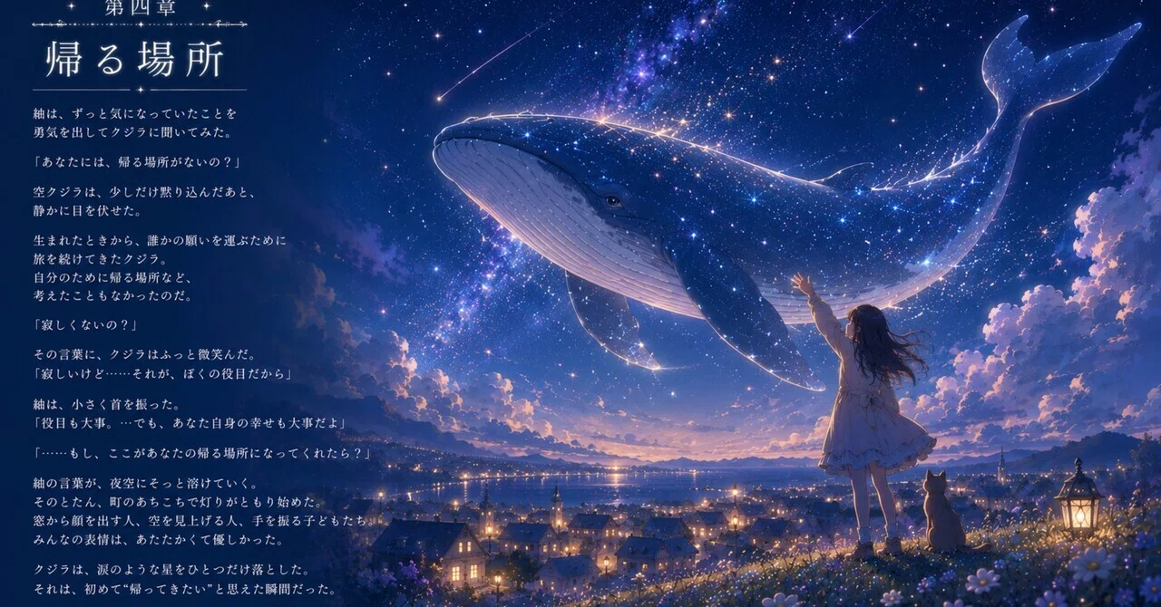星を運ぶ空クジラ｜天hou