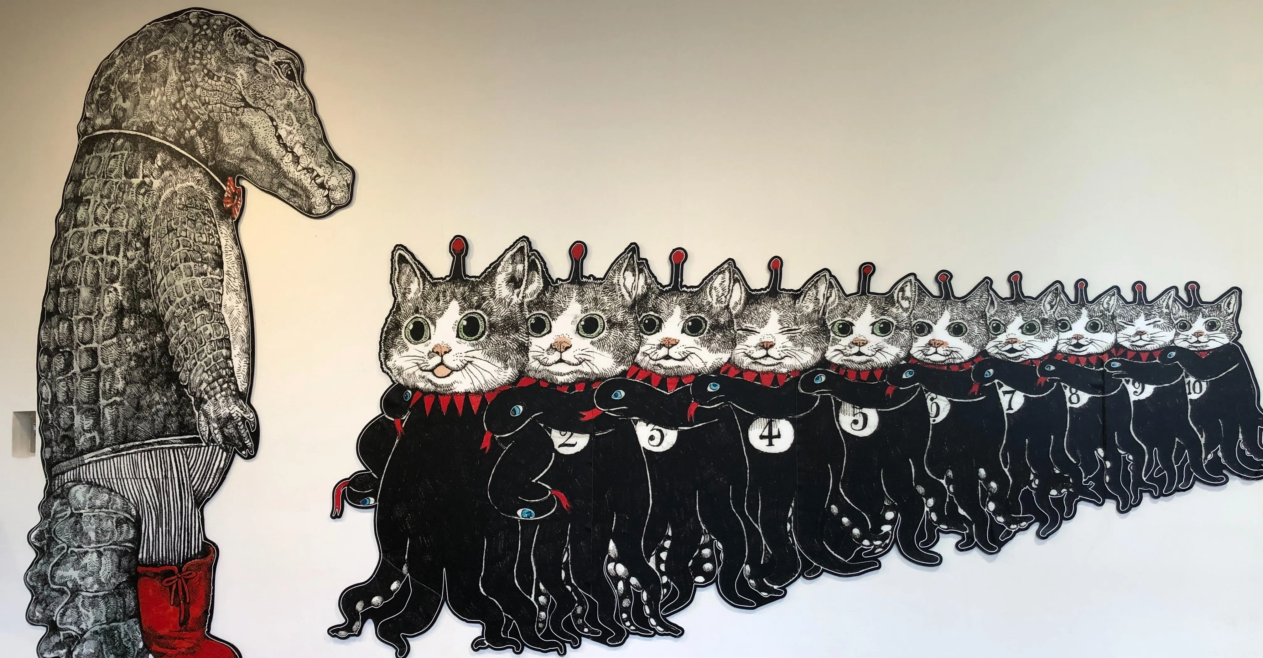美術散歩ー刈谷市美術館 【ヒグチユウコ展 CIRCUS】｜Pup