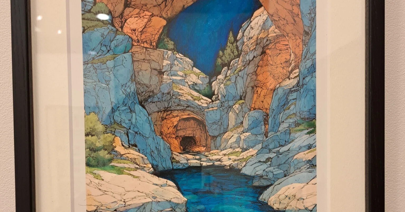 青の洞窟と、見知らぬ画家 （旅人たちはみな優しかった）｜ヤス岩井