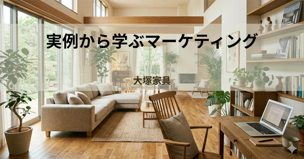 実例から学ぶマーケティング】大塚家具の経営低迷｜Sayaka Komori