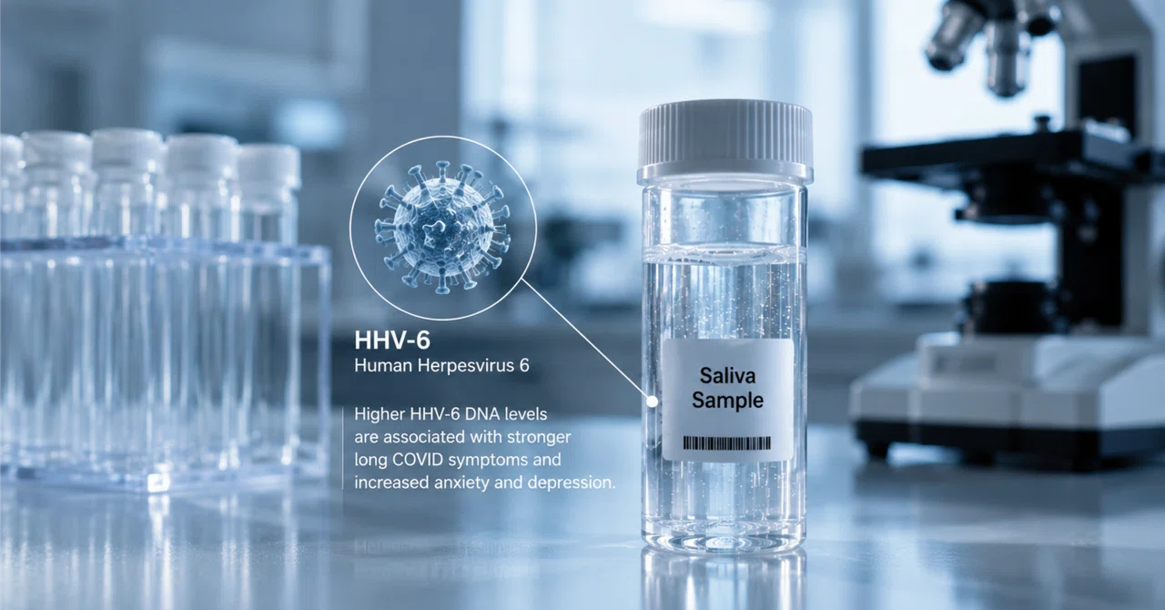 最新｜唾液中のHHV-6が長期COVIDの重症度と関連する可能性：イェール大などの新研究