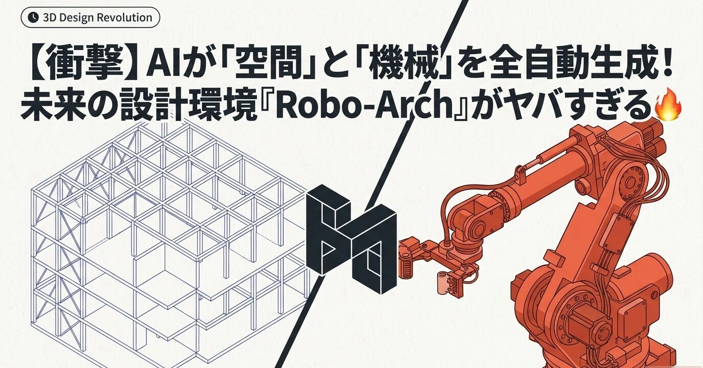 次世代型自動設計プラットフォーム：text-to-cad と Pascal Editor を