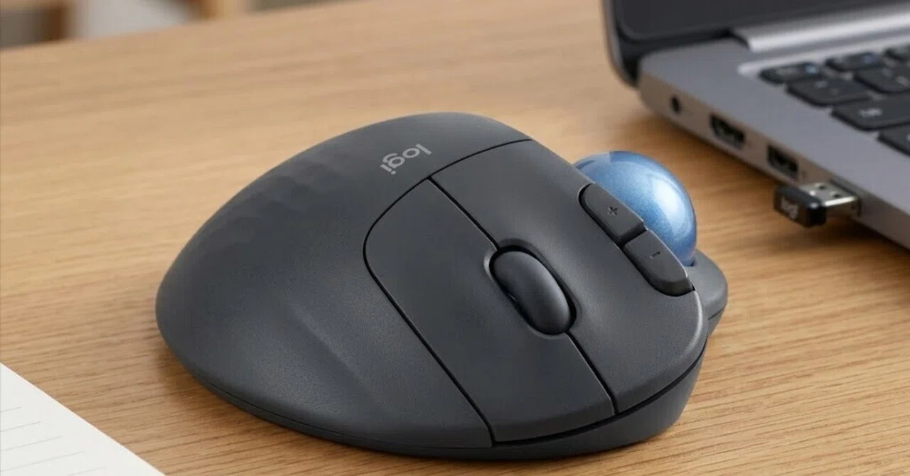 M575SPのトラックボールマウス2個持ちするか｜りょーた（ガジェオタ）