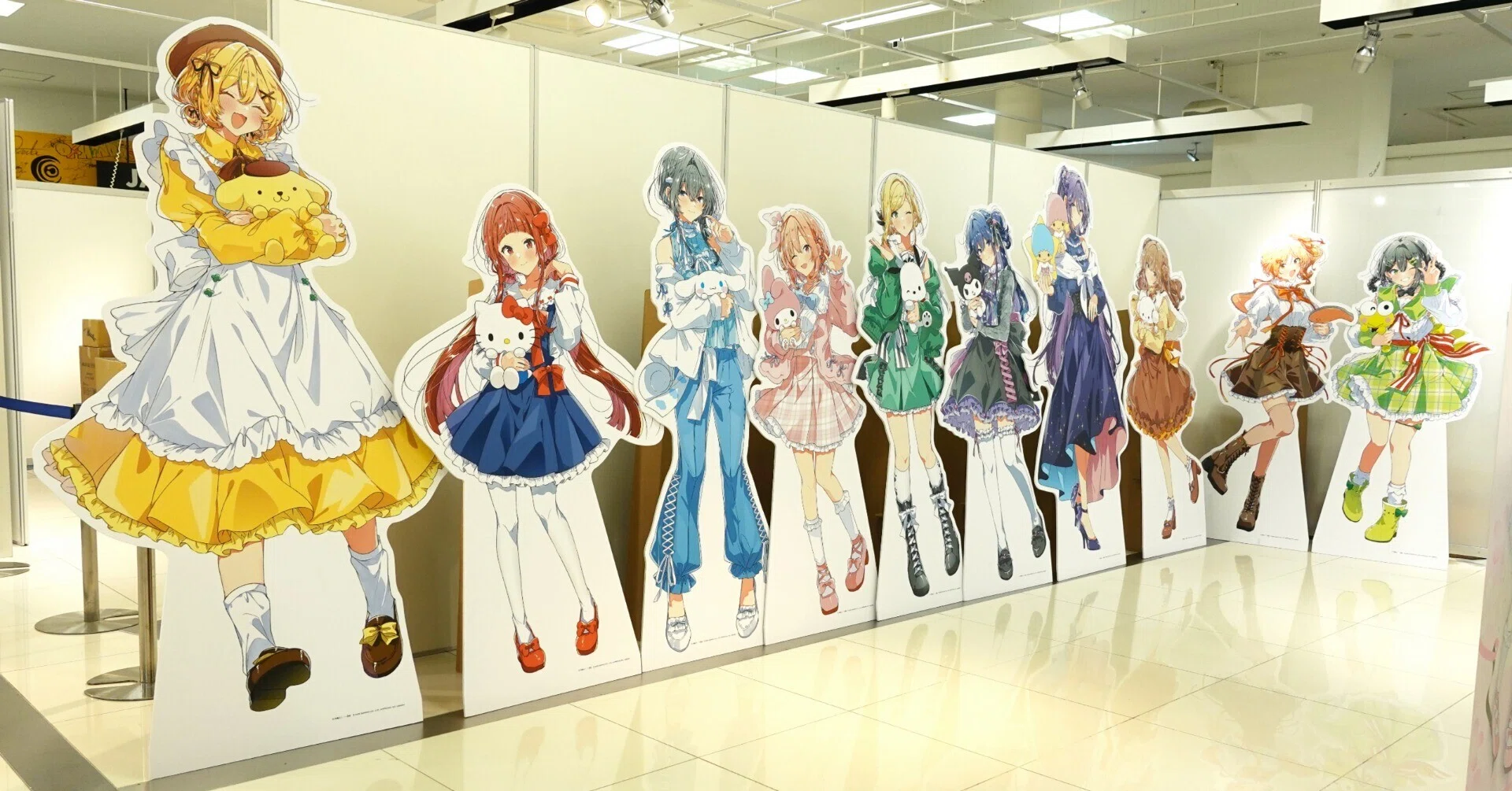 ささやくように恋を唄う×サンリオキャラクターズ POP-UP SHOP』に行っ