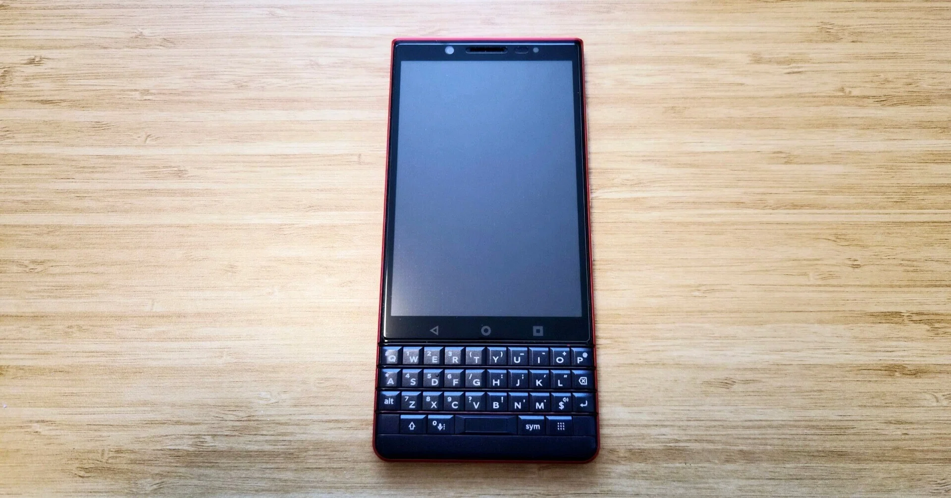 久々にBlackberry Key2 LEを起動｜7960