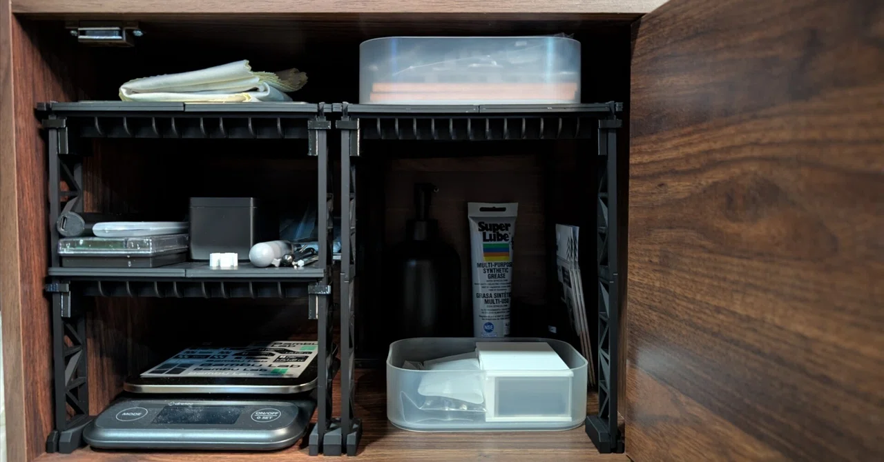 Introducing 3D Printed Items Part 2 | Storage Shelf for Color Boxes ...