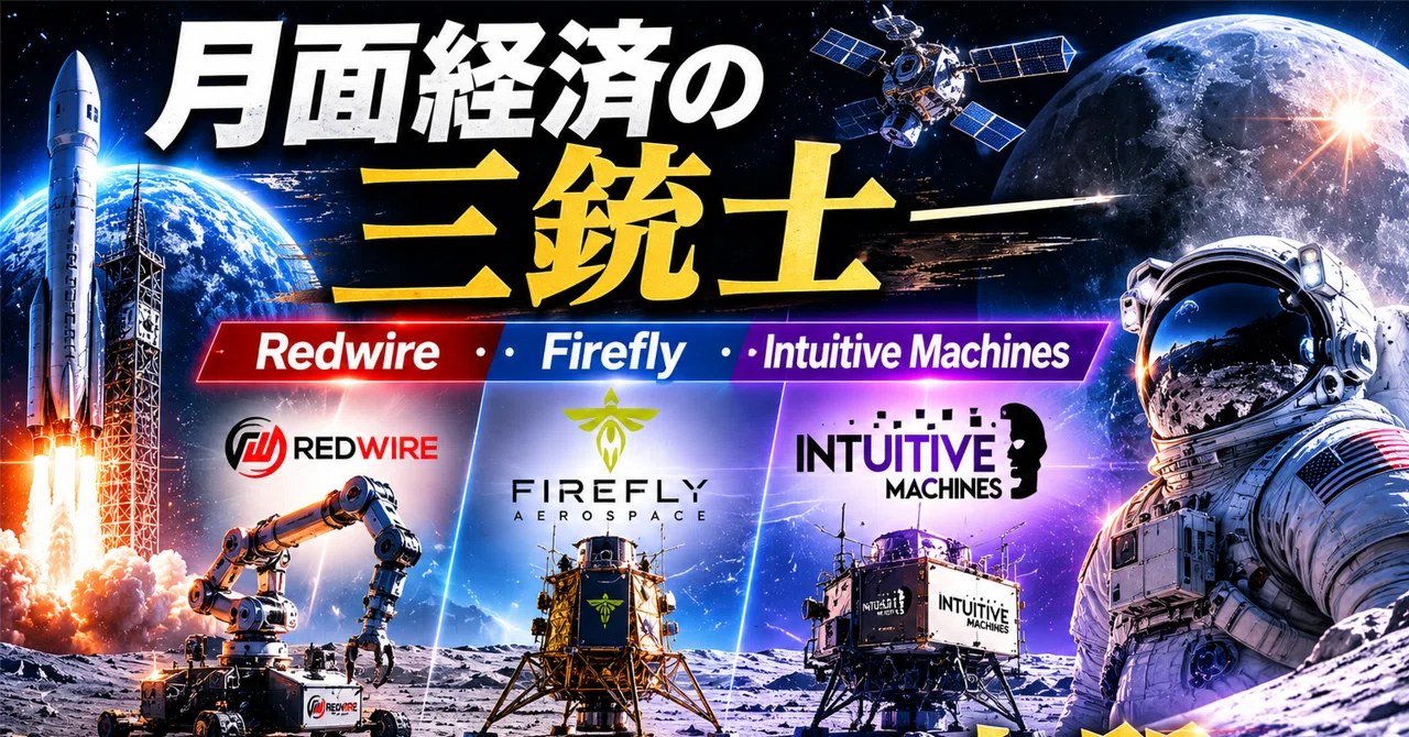 「月面経済の三銃士」──Redwire・Firefly・Intuitive Machinesで読み解く宇宙インフラ投資の本質｜Leo|会社員× ...