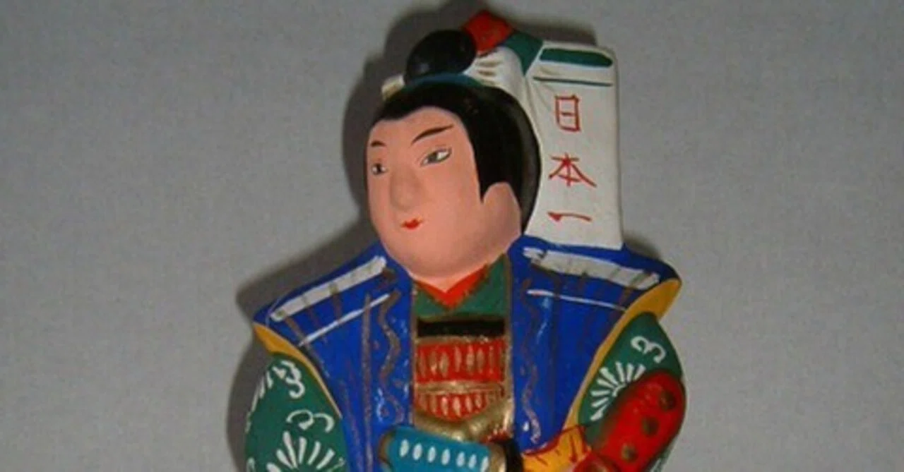 桃太郎の郷土玩具 岐阜②姫土人形｜犬山日本一桃太郎会