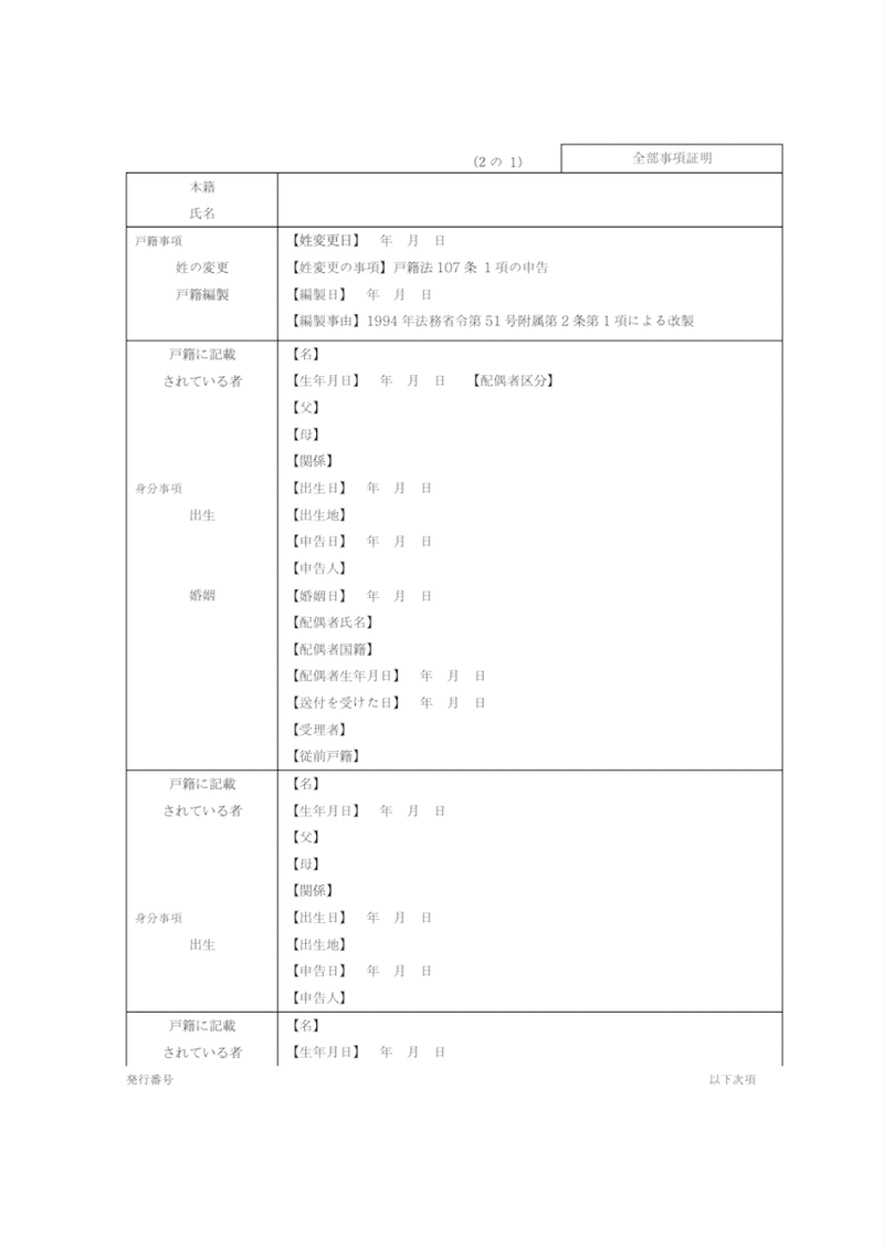 日韓ハーフの出生届 Uri 日本人で韓国人 Note