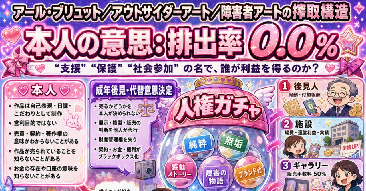 バズる画像集その1｜アールブリュット被害者