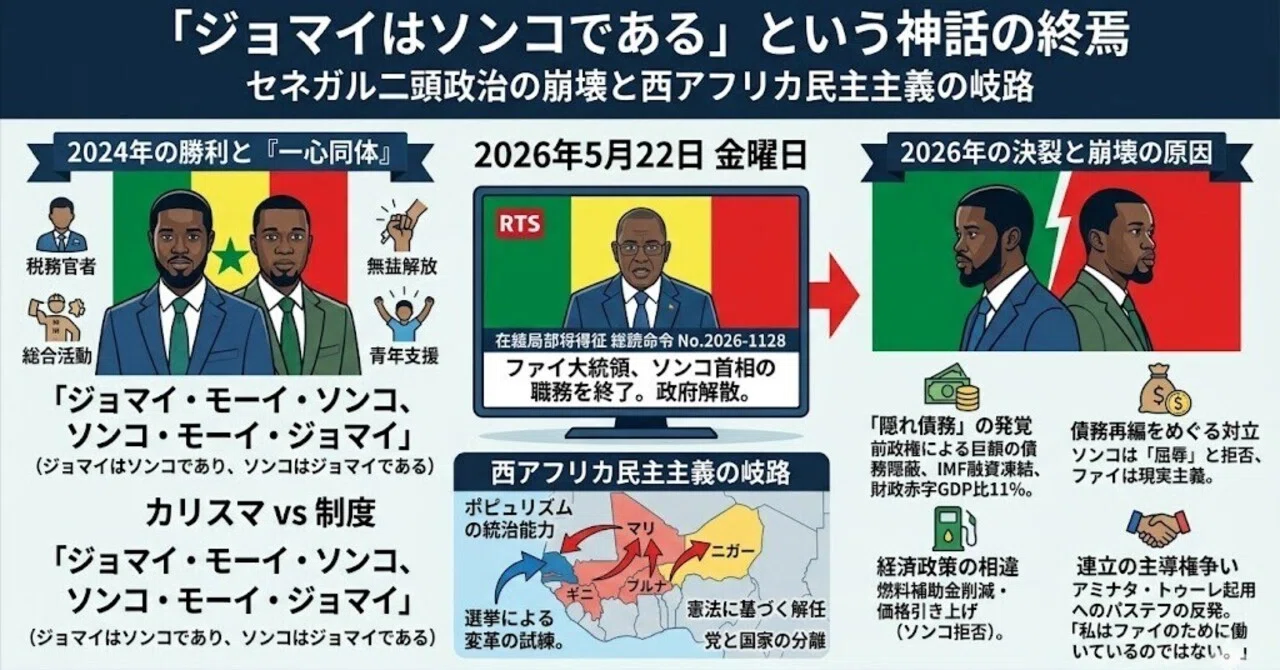 ジョマイはソンコである」という神話の終焉――セネガル二頭政治の崩壊と