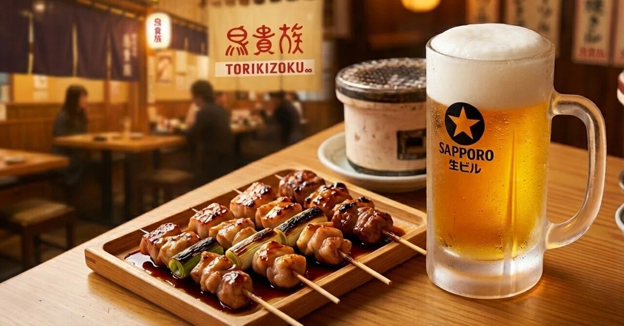 初トリキ！完璧打線で臨む「ひとり飲み」と大いなる誤算。鳥貴族。｜ゆぱ