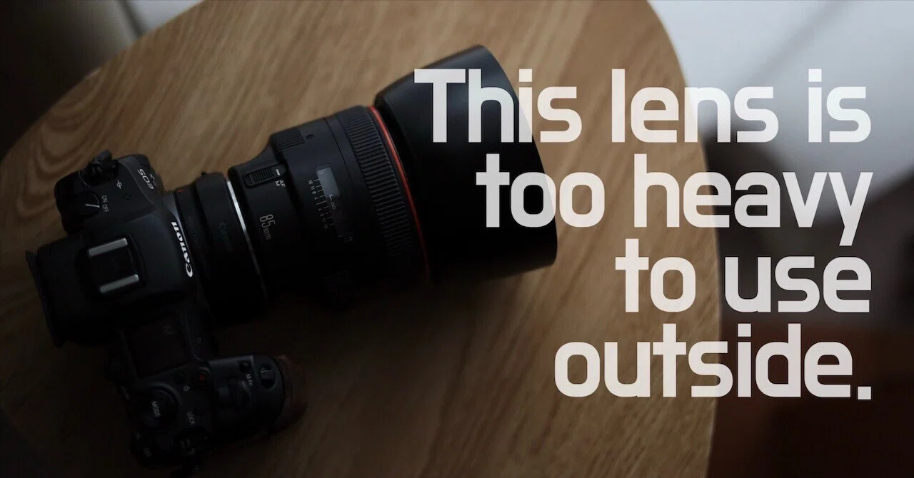 屋外では重すぎて億劫な、EF85mm F1.2L｜絞り開放戦線