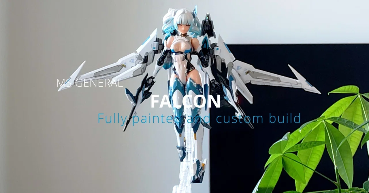 製作記】初めての中華キット「将魂姫 矛隼」に挑む。パーツ分割の妙と