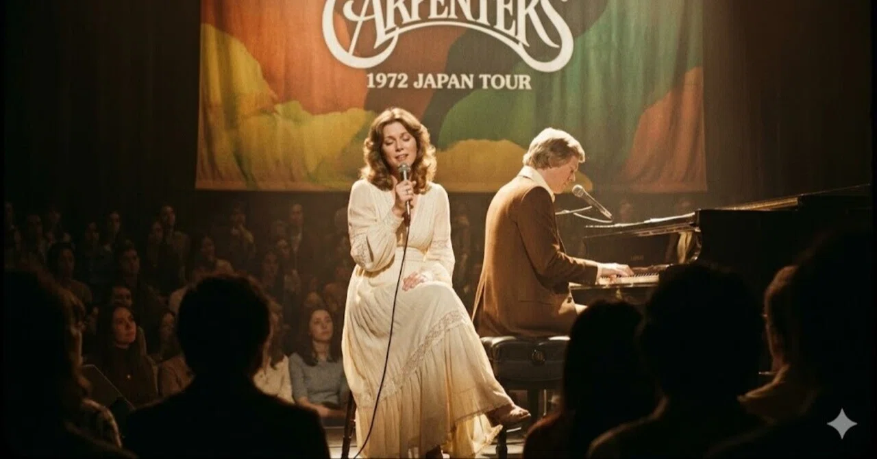 1972年 カーペンターズ初来日 ツアーパンフレット エピソード：カーペンターズ 1972年、中2の僕らと、先生のパンフレット