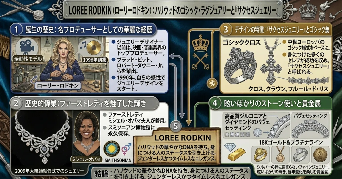 loree rodkin ローリーロドキン　【No.024管理番号】 シルバーアクセサリー『ローリーロドキン』（Loree Rodkin）について｜ZICO