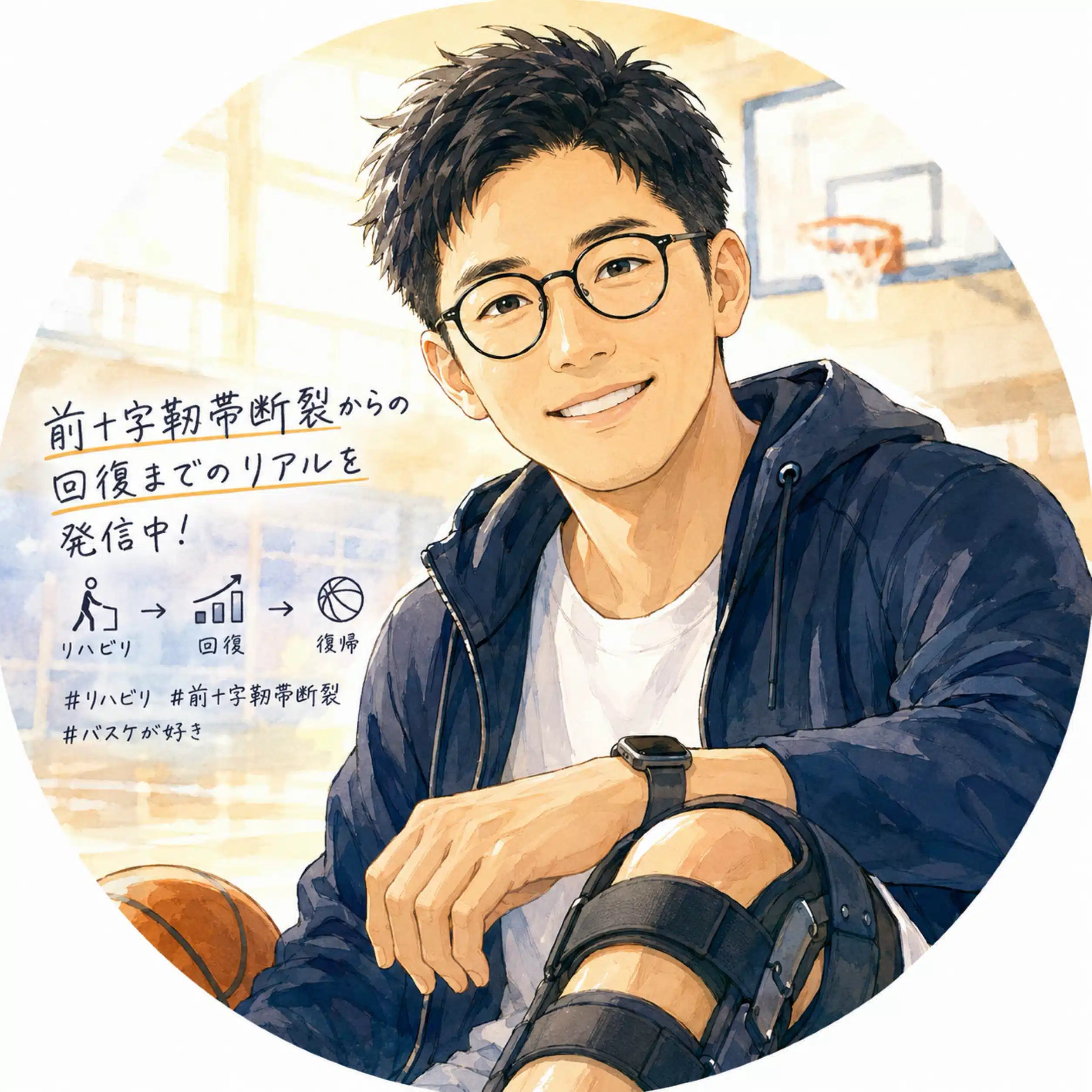 やまだい | バスケ🏀で前十字靭帯（ACL）断裂　手術後の記録