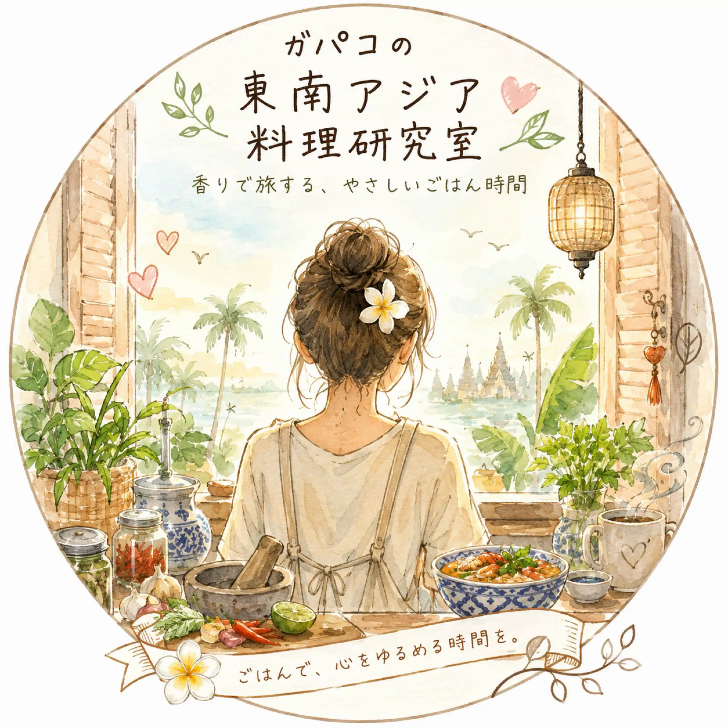 アジア料理研究室室長ガパコ