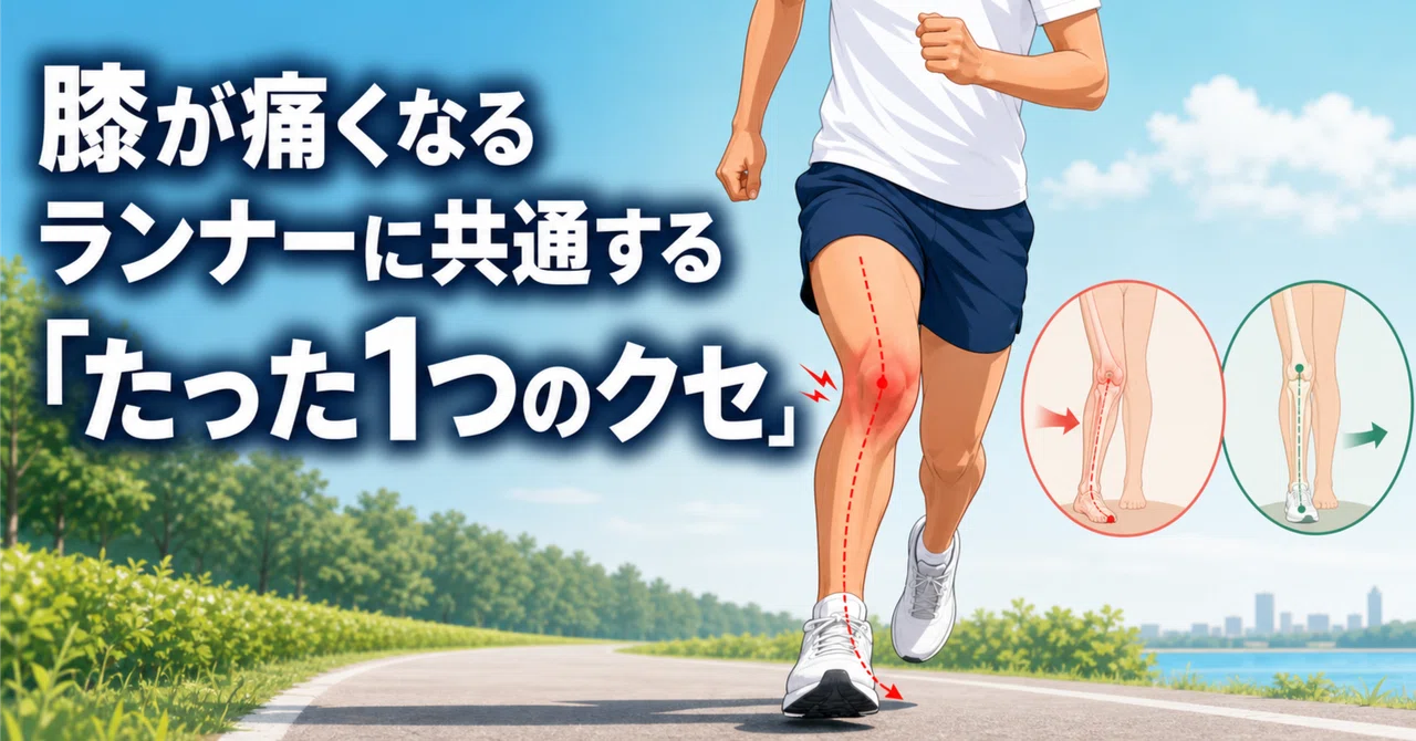 The 'Single Habit' Common to Runners Who Get Knee Pain｜うえむー@50代から始める ...