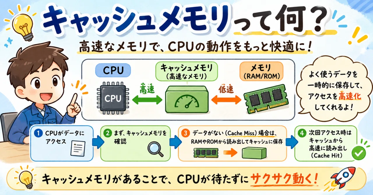 1－4. キャッシュメモリについて｜瑞龍