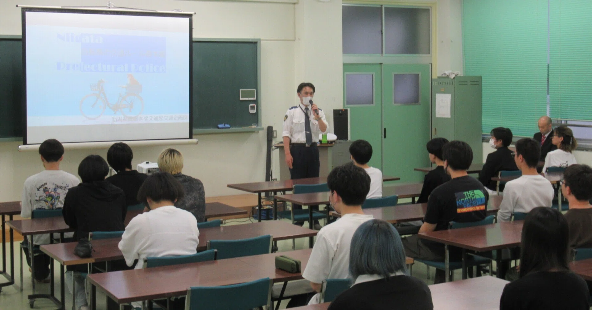定時制】バイク実技講習会および交通安全講話が実施されました｜新潟