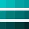 Teal.
