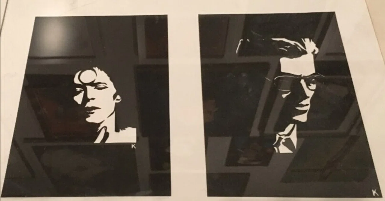 あの時の切り絵を探して ─ デヴィッド・ボウイとの約束｜功野一美