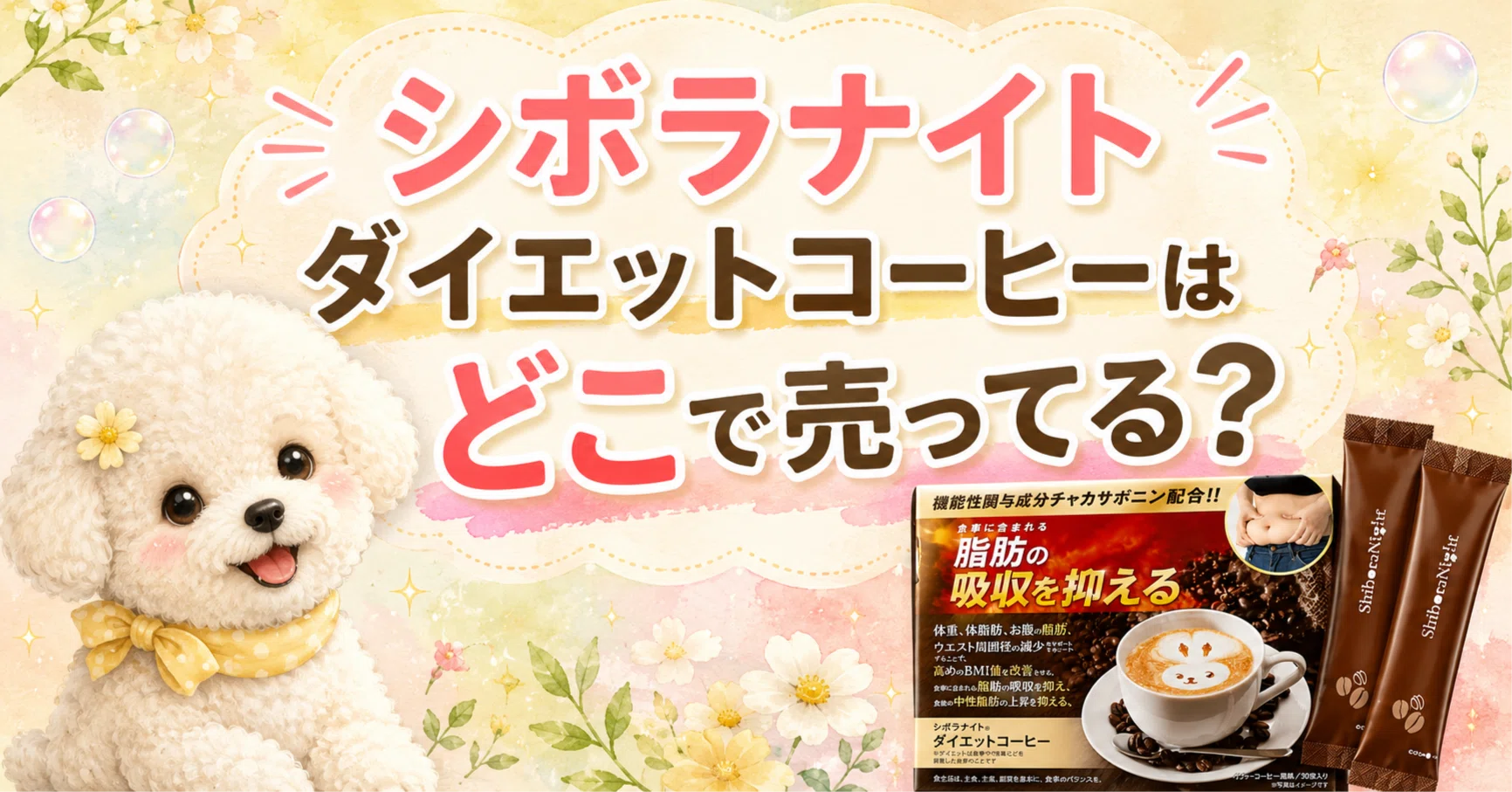 シボラナイトダイエットコーヒーはどこで売ってる？販売店と通販まとめ