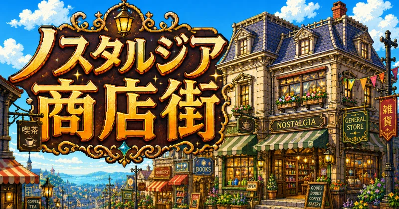 ノスタルジア商店街を公開しました