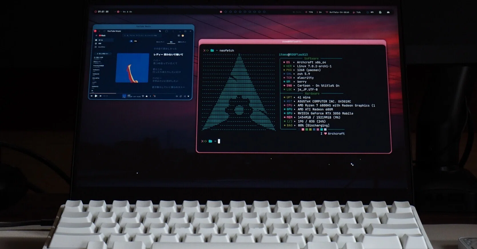 便利なデュアルブートにしてます。ノートパソコン USBメモリを使ってMacを