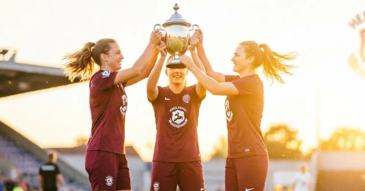 Hearts Women win the SWPL! While the men narrowly missed out on the ...