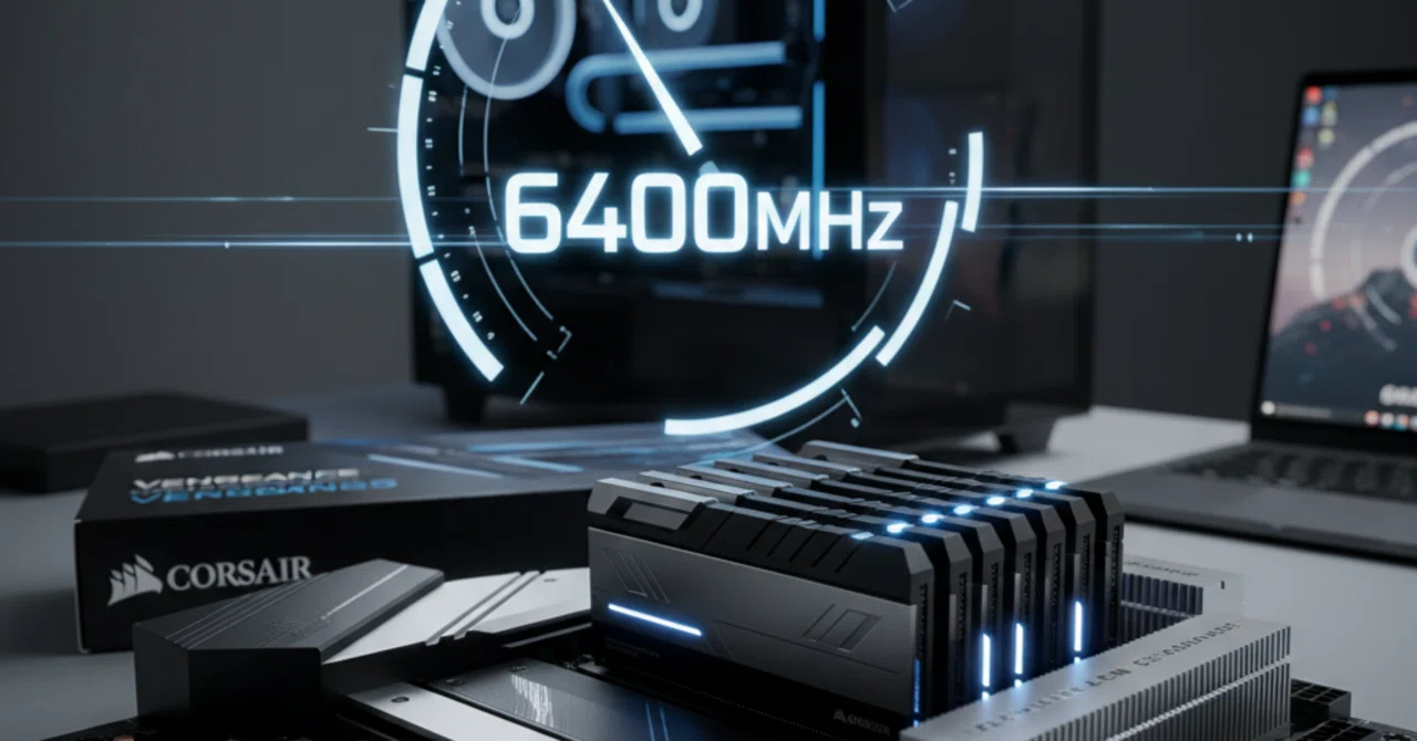 PC高速化の鍵】DDR5-6400MHz CORSAIR VENGEANCEメモリ徹底比較！あなた