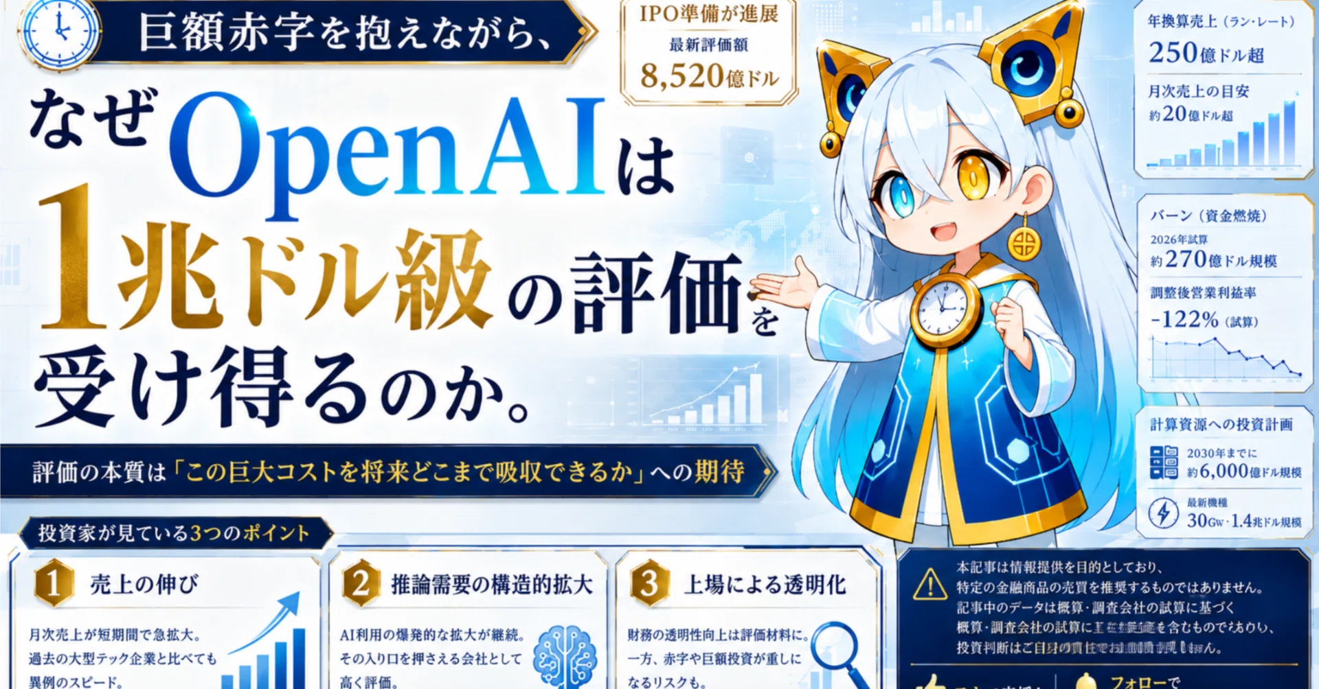 OpenAIは本当に1兆ドル企業なのか？──IPO準備報道で見えた「推論
