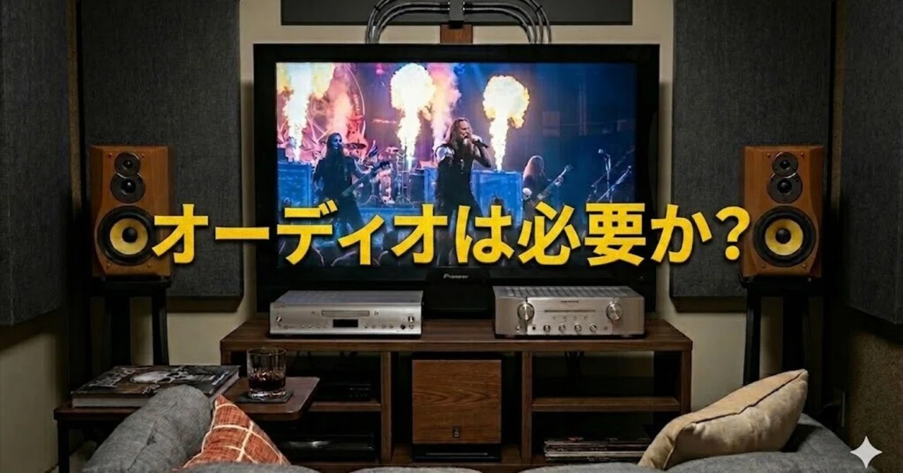 オーディオ機器は必要？音楽の聴き方が変わる？構築する最高の音楽体験 
