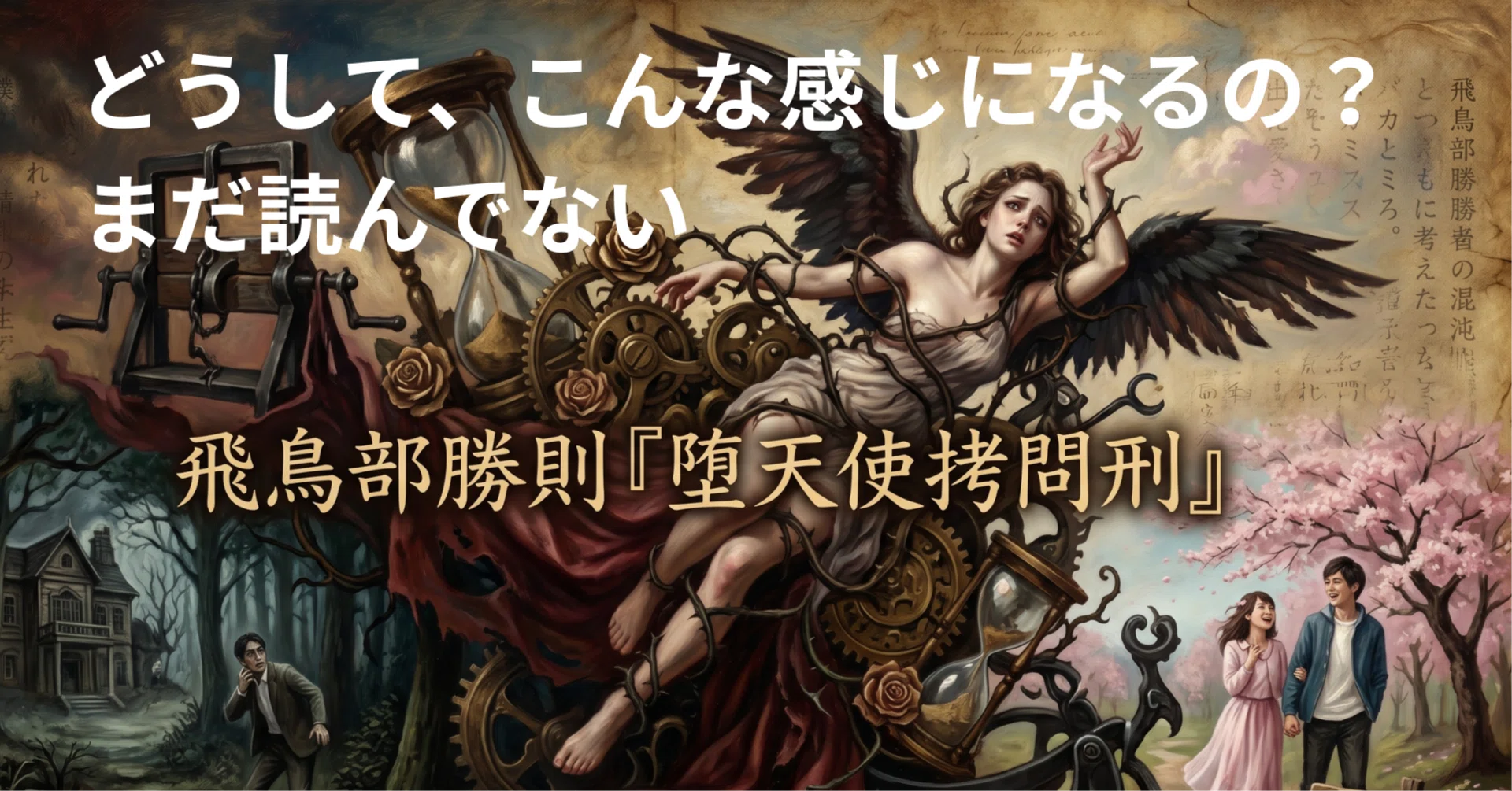 まだ読んでない本〜飛鳥部勝則 『堕天使拷問刑』｜makoto