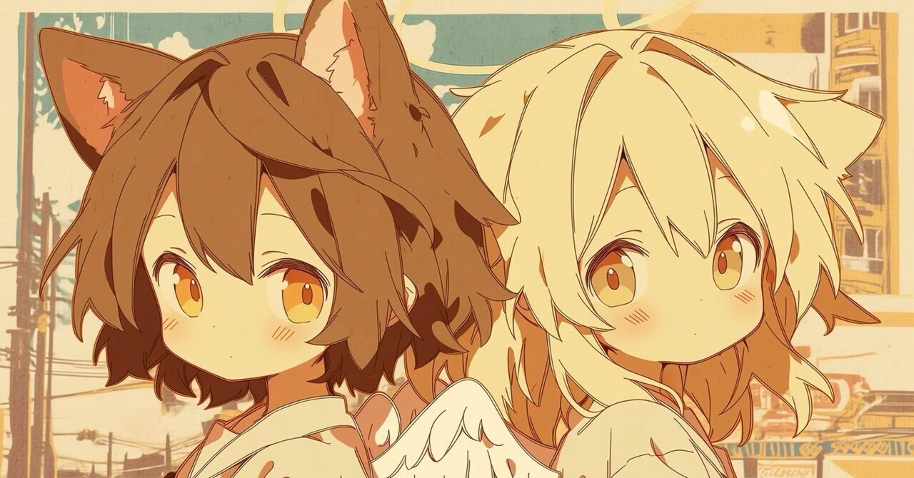 色んな画風のAIイラストに挑戦。今回はレトロポスター風×Midjourney編🐾