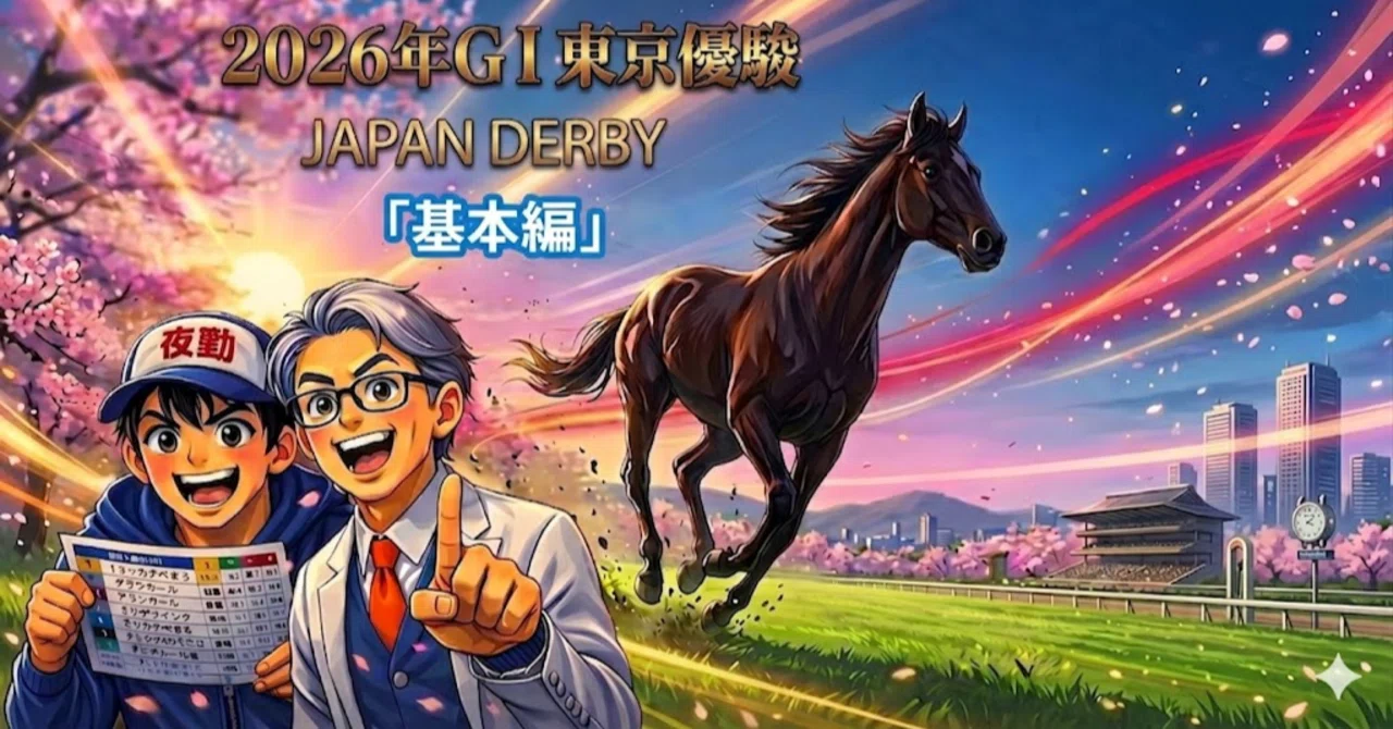 🌸🔥第93回東京優駿（日本ダービー）《基本編》！！― 「未来の
