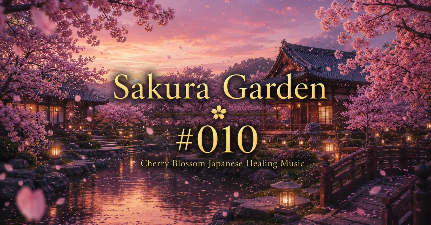 🌸 Sakura Garden #010 | Cherry Blossom Japanese Healing Music