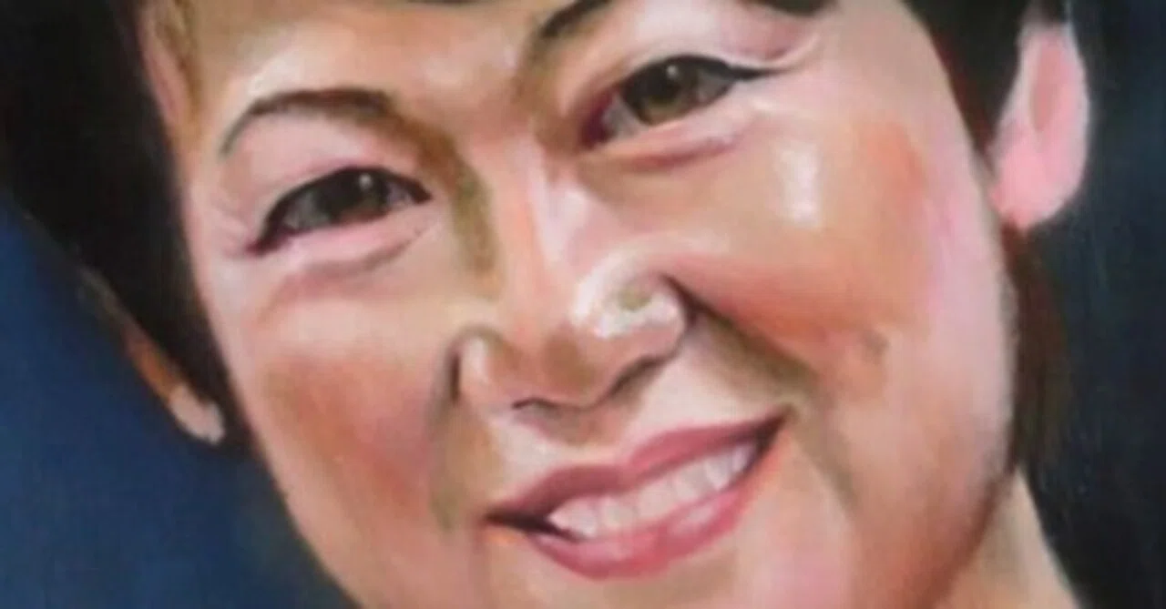 都志良三肖像画大全（27）Adeline Kek ( - ) Malaysiaを描く。｜都志良三