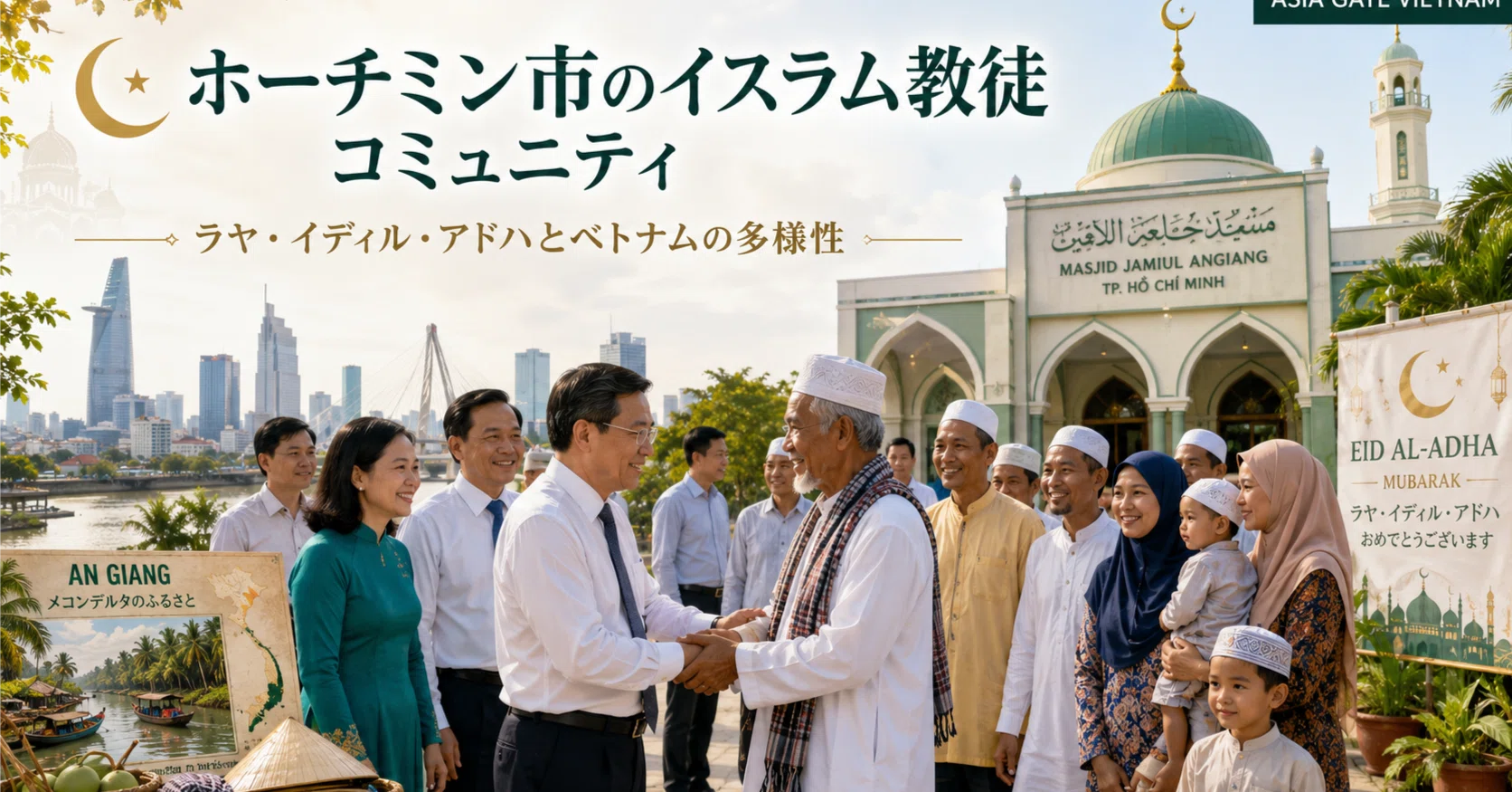 今日のベトナムニュース解説 第1403回 ホーチミン市のイスラム教徒約