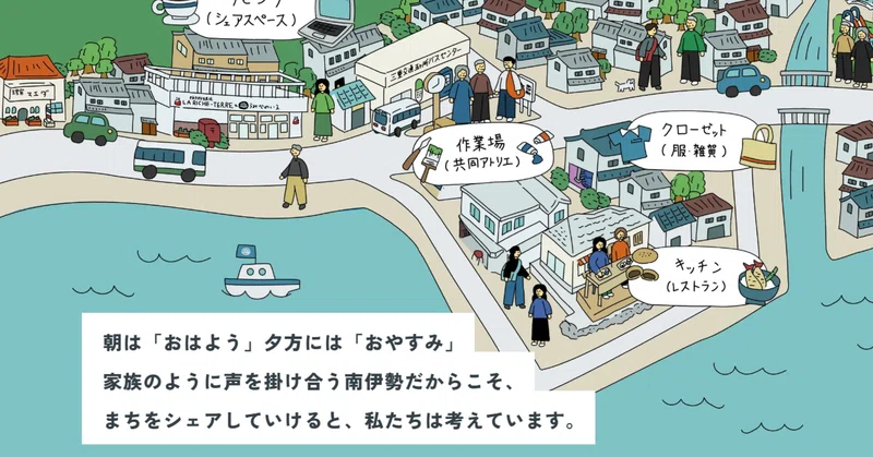 【うみべのいえPJとは?】「なぜ、町をひとつの家にしたいのか」