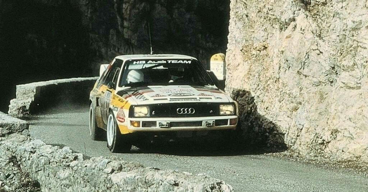 カーコラム Wrcに4wd革命を巻き起こした革新的マシン Audi Quattro Gr B アウディ クワトロ Gr B 鳴海邦彦 公式 Kunihiko Narumi Official Note