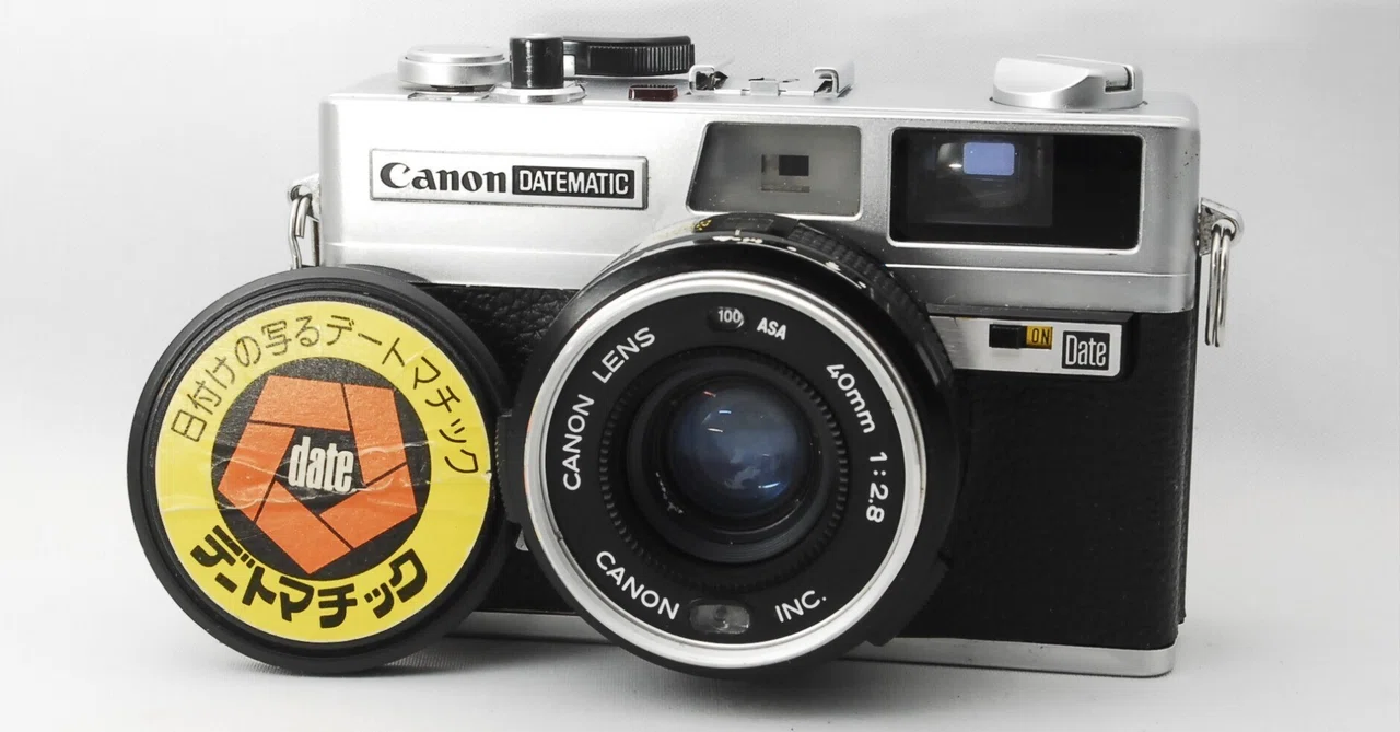 Canon Datematicの分解｜フィルムカメラ修理のアクアカメラ