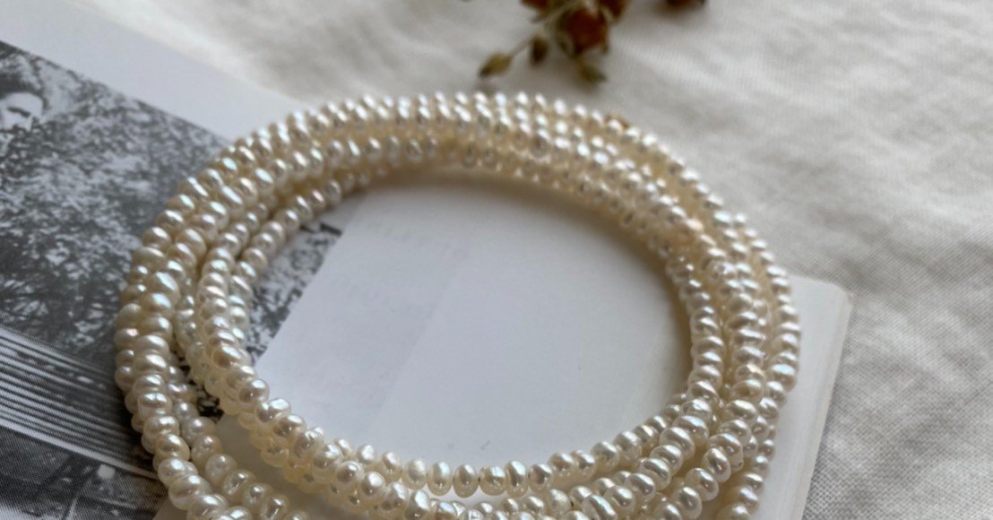 ロングパールネックレスアレンジ Praysjewels Note