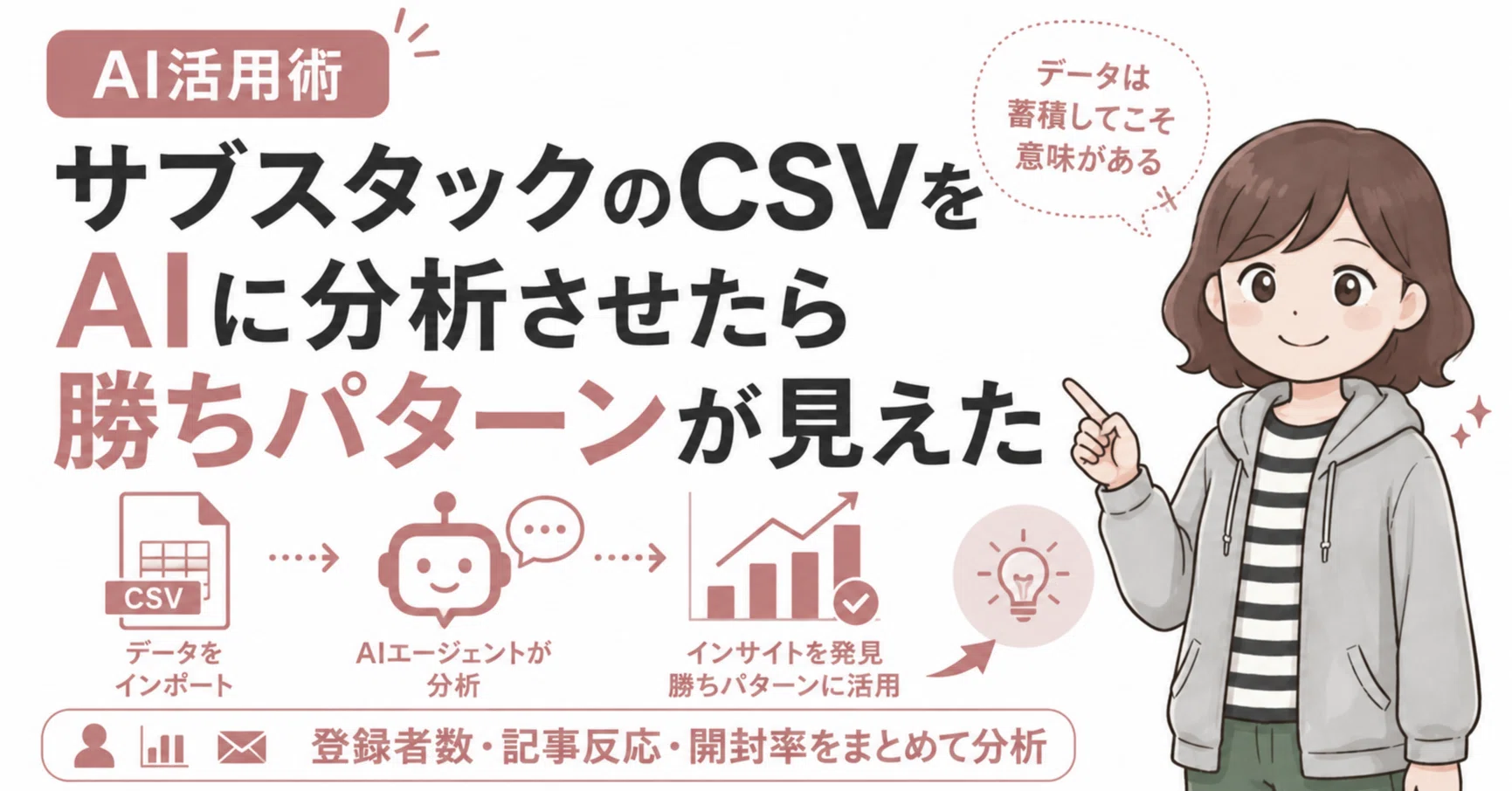 うちのAIにサブスタ分析させてみたら案外よかった話。｜マナミ｜LINE