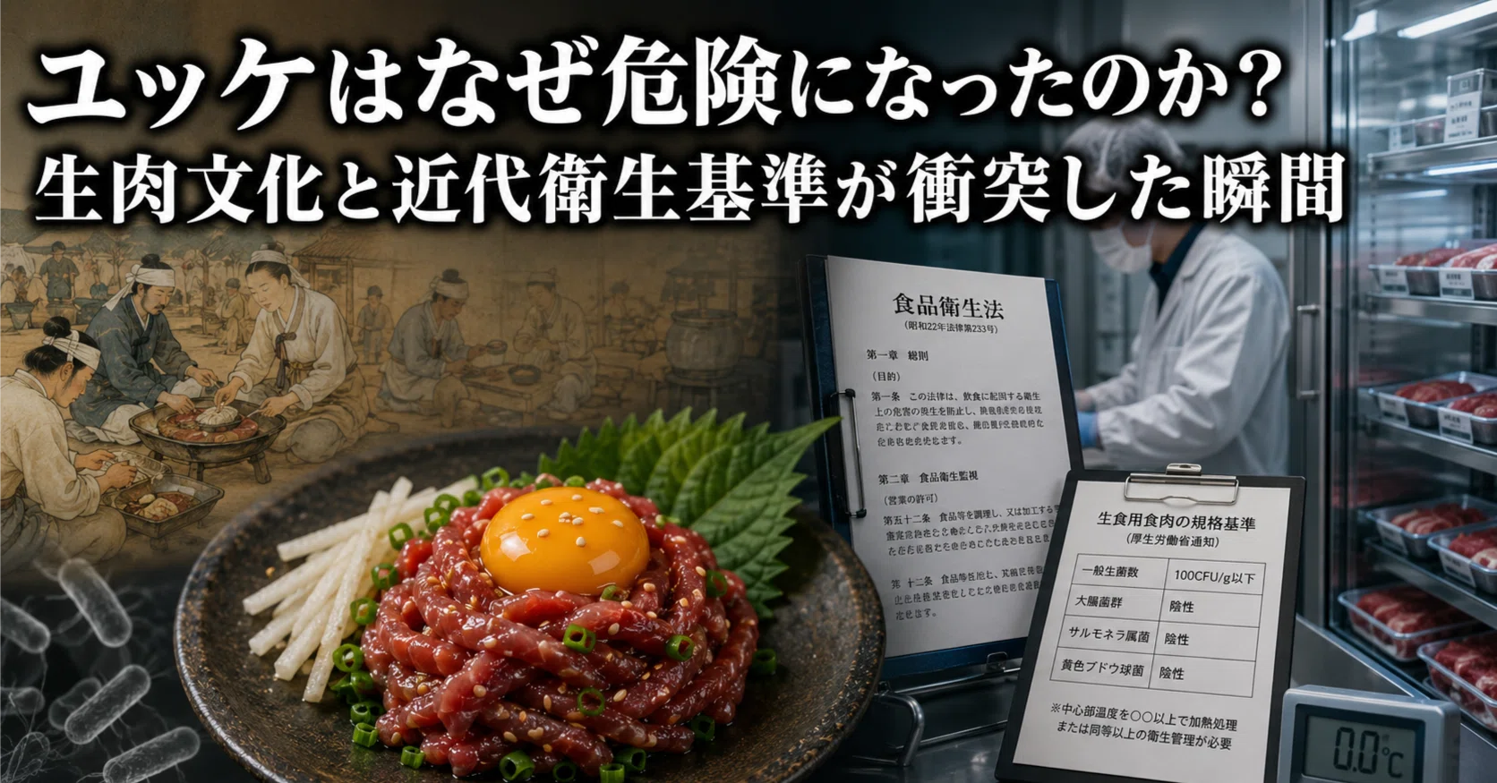 韓国 ユッケ 食中毒