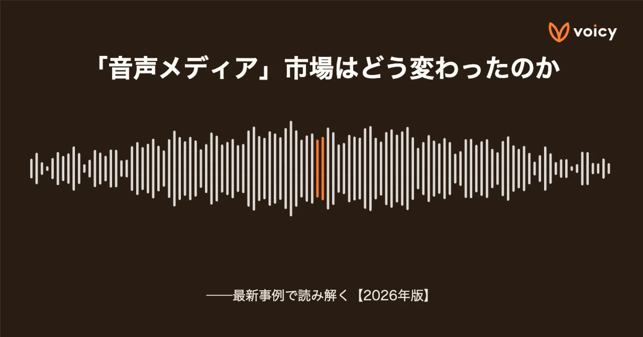 How has the 'Audio Media' market changed? Decoding it with the