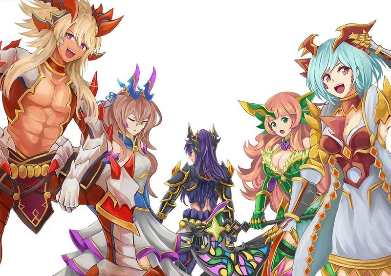 Ueとかunityの合わせ技でパズドラのファンアート描いてみた だしのや ゲーム系デザイナー Note Ueとかunityの合わせ技でパズドラのファンアート描いてみた だしのや ゲーム系デザイナー Note