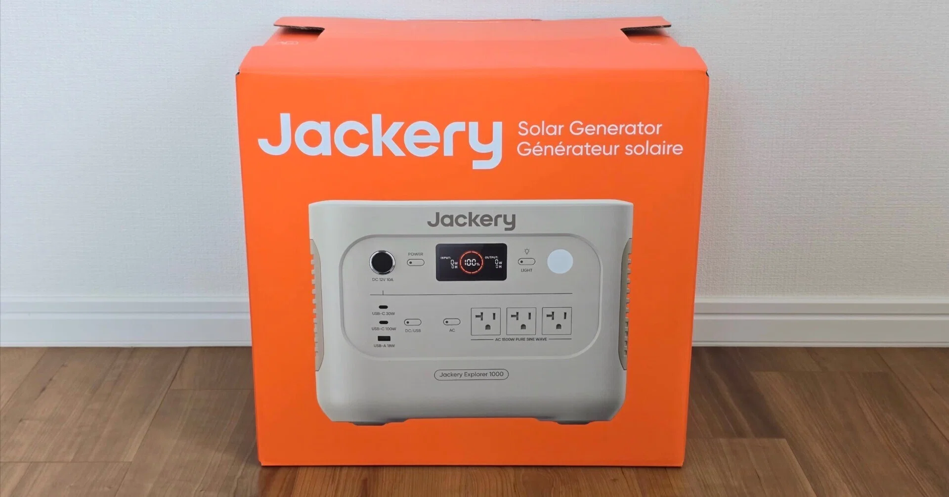 家庭内情シス｜防災用ポタ電は「妻が動かせる重さ」で選ぶ─Jackery
