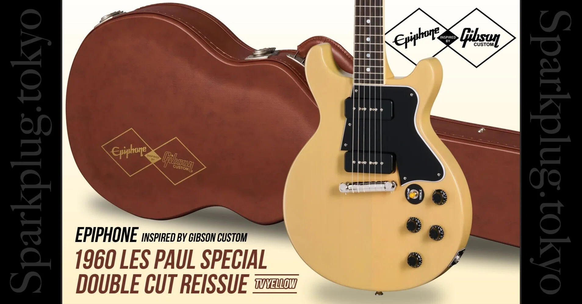 【極美品】エピフォン　レスポール　スペシャル　カスタムショップ　les paul エピフォン×ギブソンカスタムのコラボで実現した「1960レスポール